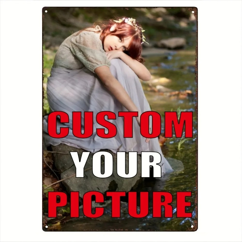 Home Bar Signs - CIFbuy Retro Aluminum Tin Sign, Custom