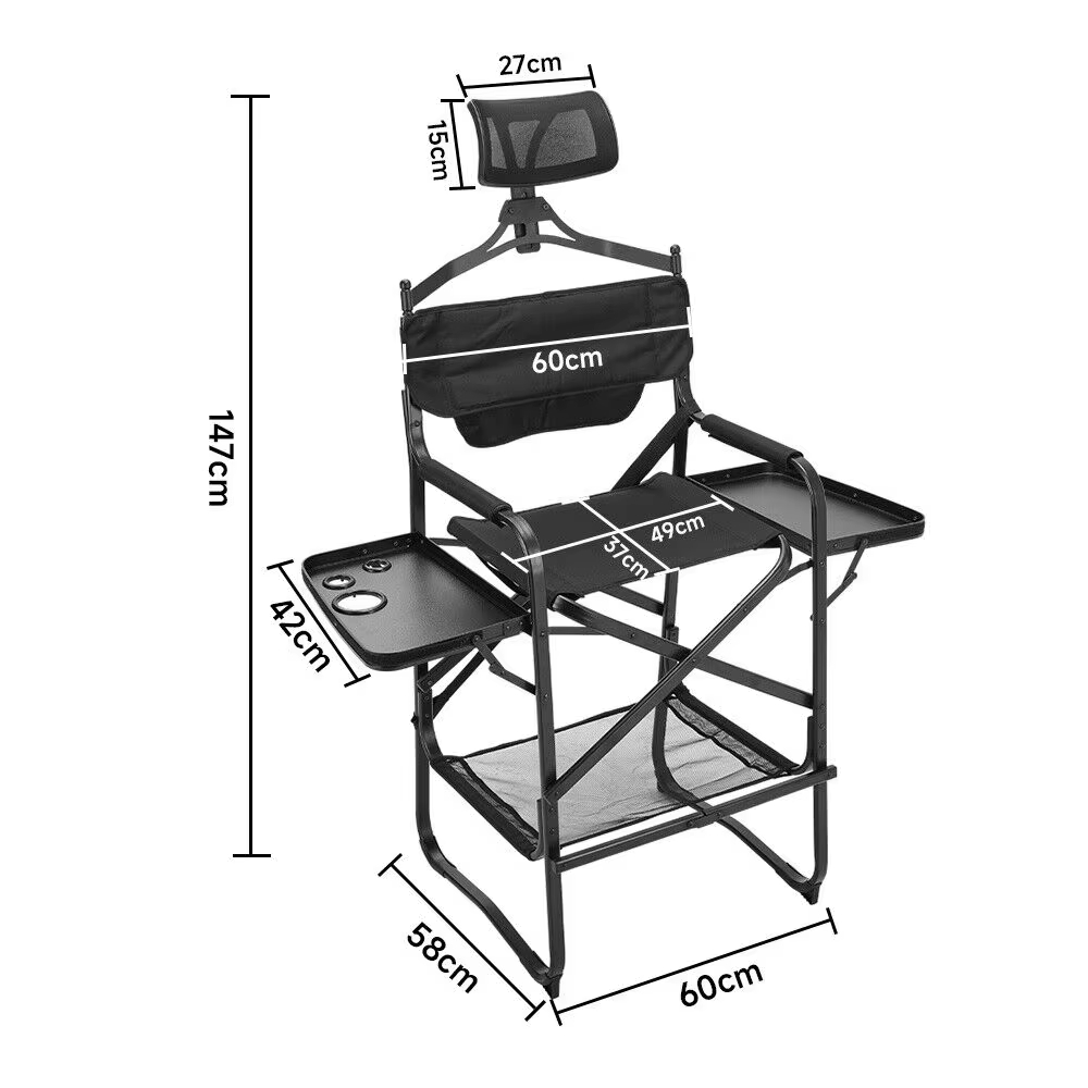 Tall Directors Chair Heavy Dut - Home Bar Seating ulasan dan harga
