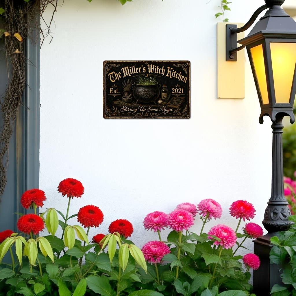 Personalized Metal Sign Witch  - Home Bar Signs ulasan dan harga