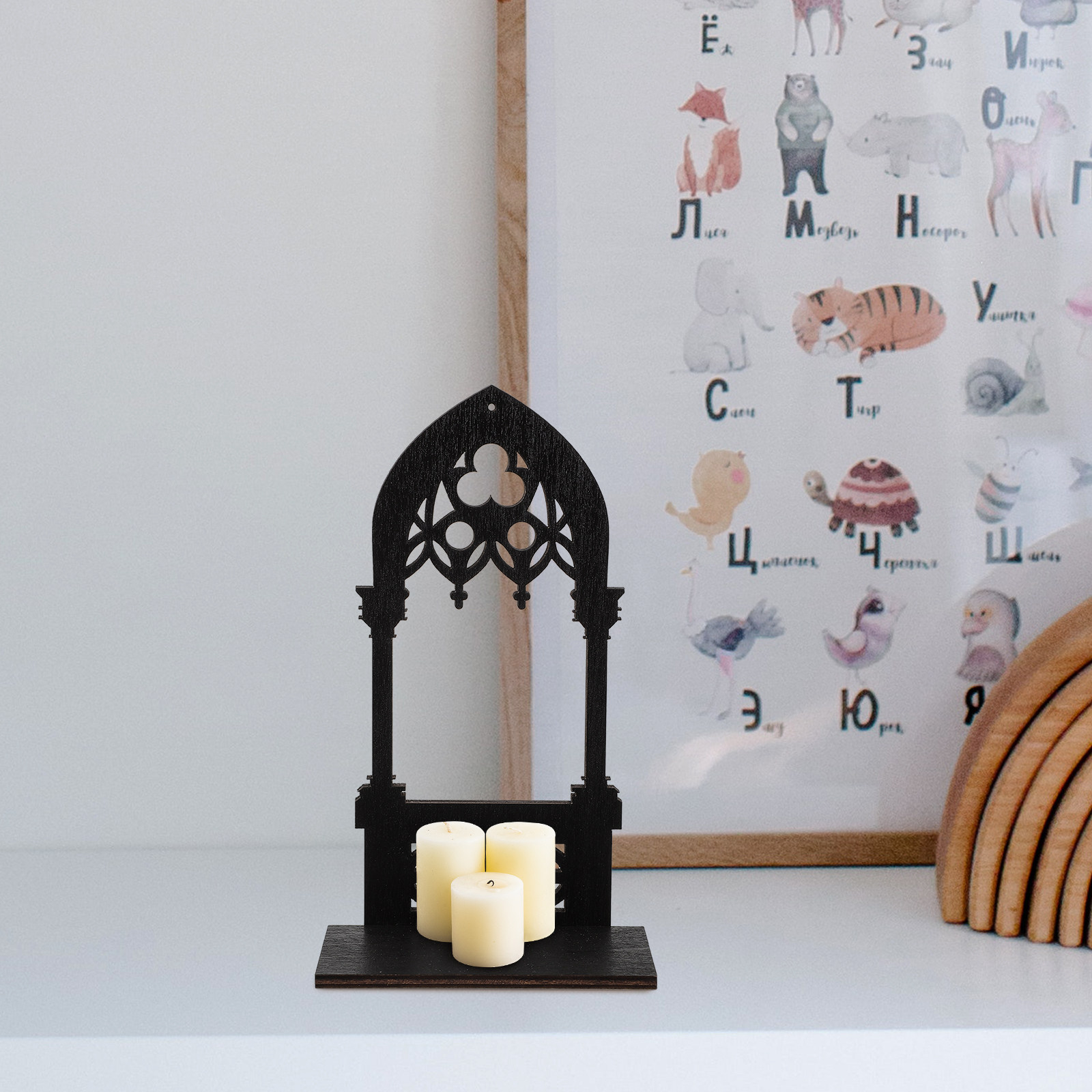 1Pair Gothic Holder Vintage Wo - Home Bar Stand ulasan dan harga