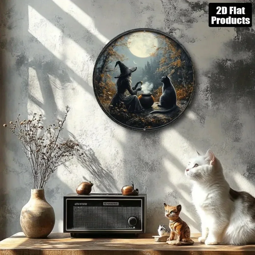 1PC Retro Halloween Wall Decor - Home Bar And Kitchen ulasan dan harga