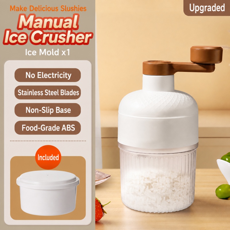 Portable Manual Ice Shaver Sno - Home Barber ulasan dan harga