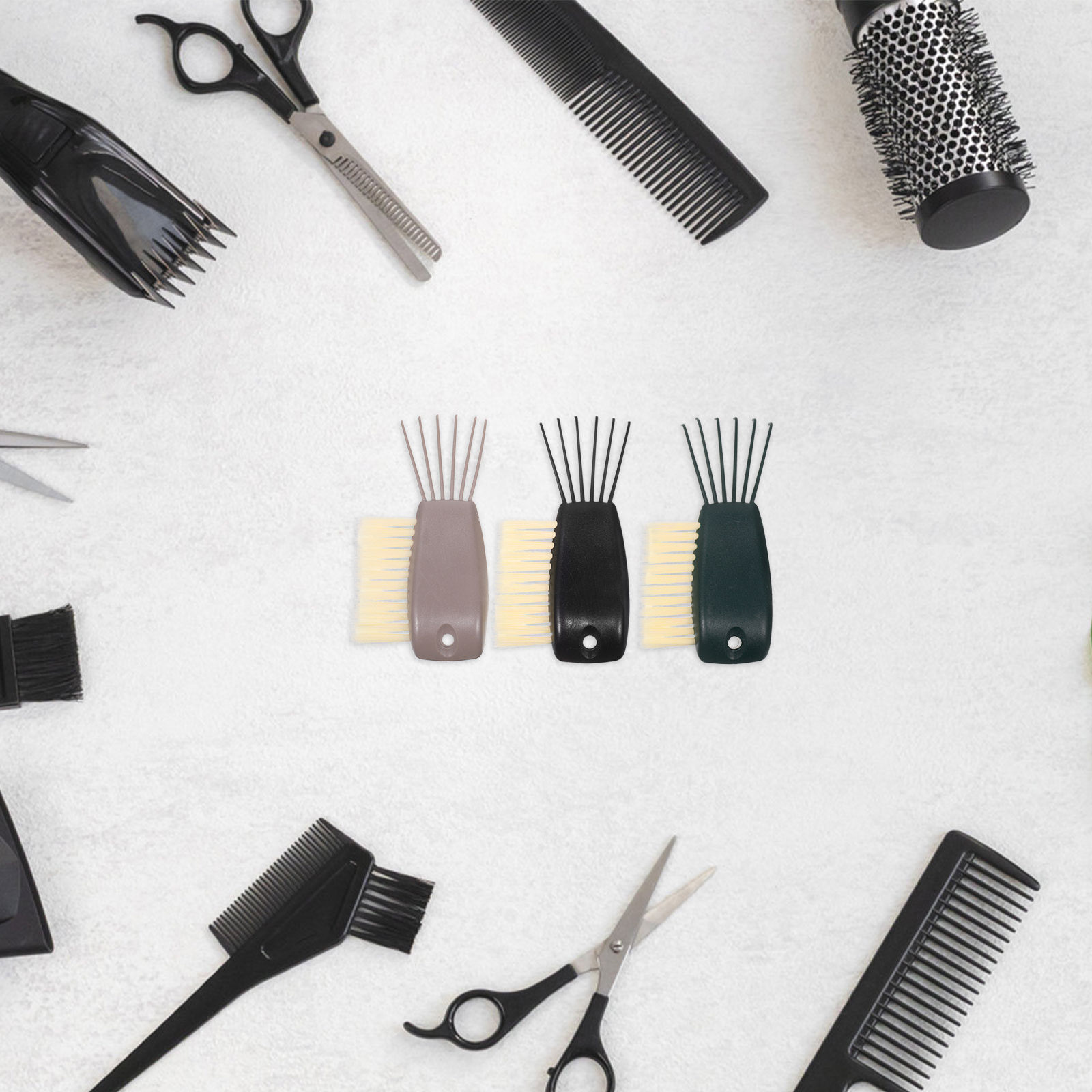 3Pcs Multi Purpose Hair Comb C - Home Barber ulasan dan harga