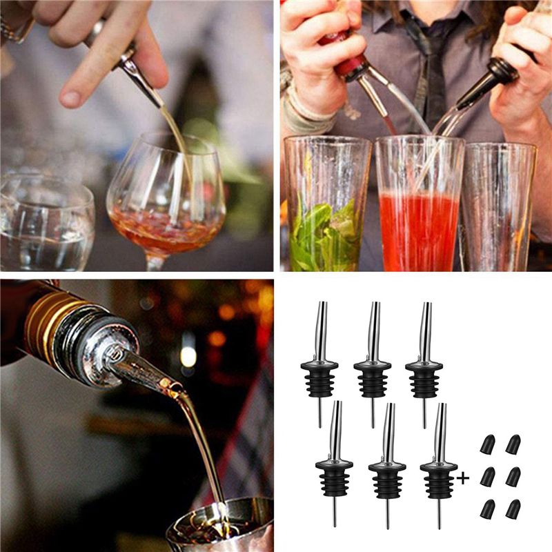 60Pc Stainless Steel Pourers,S - Speed Pourer Cap ulasan dan harga