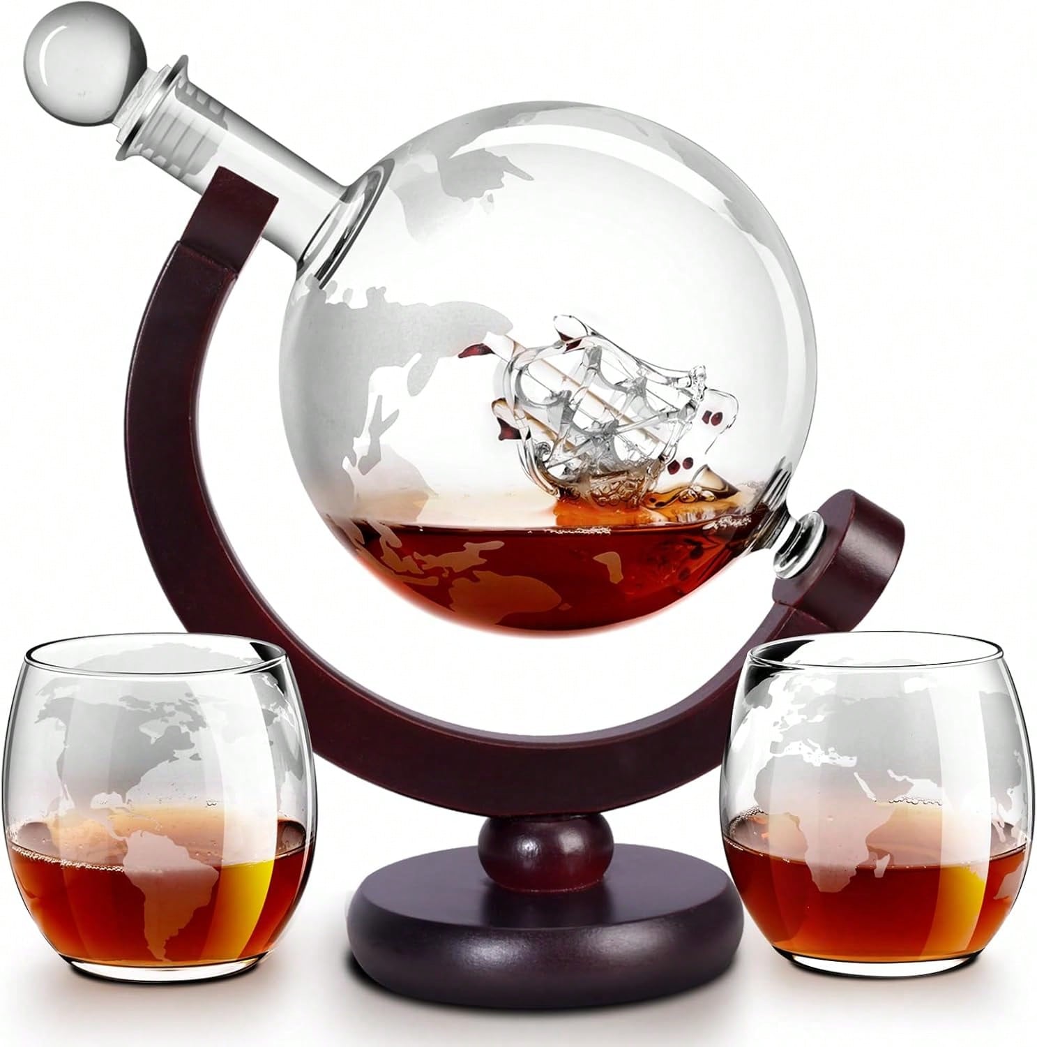 Whiskey Decanter Globe Set for - Decanter Globe Set ulasan dan harga