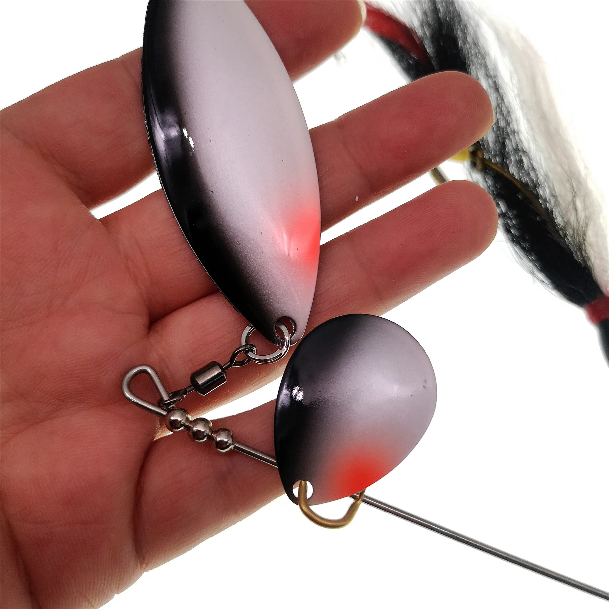 MUKUN Fishing Spinnerbait Lure - Jigger Double Sided ulasan dan harga