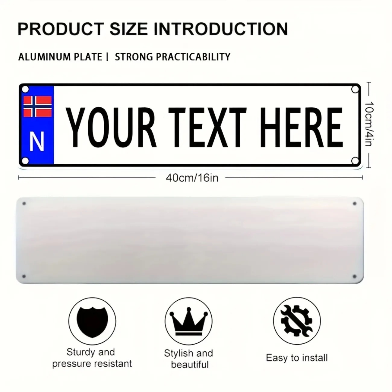 Custom Text Norwegian Vintage  - Home Bar Signs ulasan dan harga
