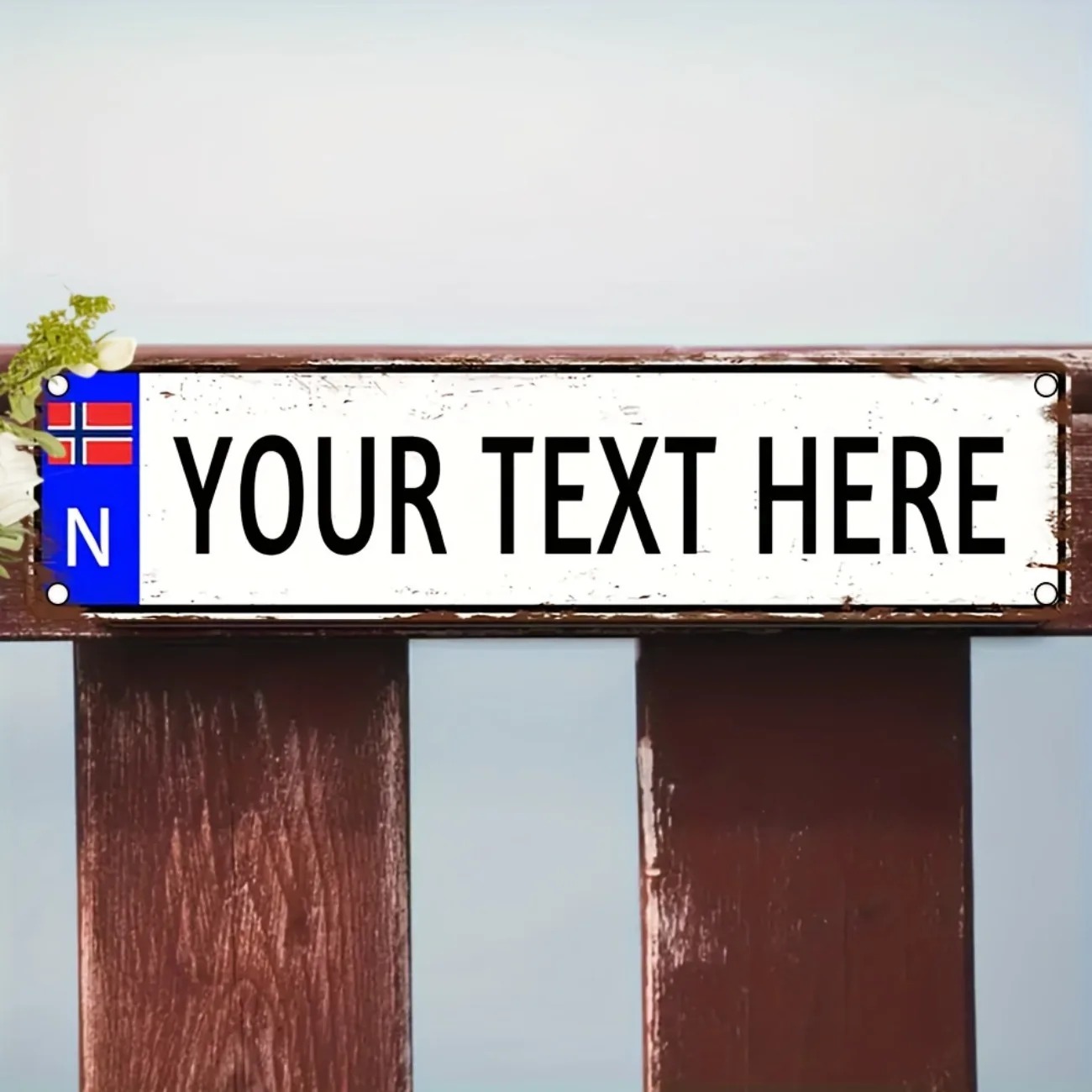 Custom Text Norwegian Vintage  - Home Bar Signs ulasan dan harga