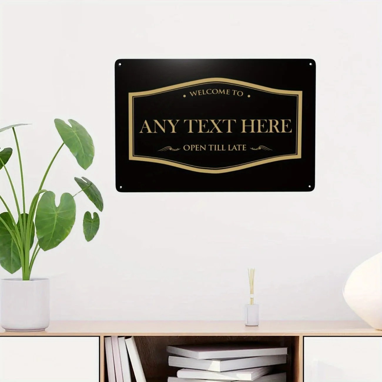 CIFbuy Customizable 2D Flat Go - Home Bar Signs ulasan dan harga