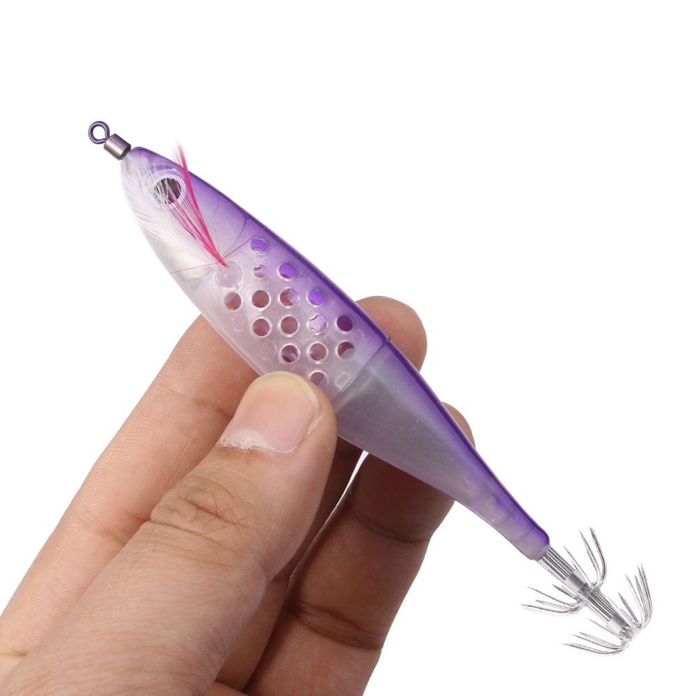 Glow In The Dark Squid Bait Eg - Jigger Double Sided ulasan dan harga