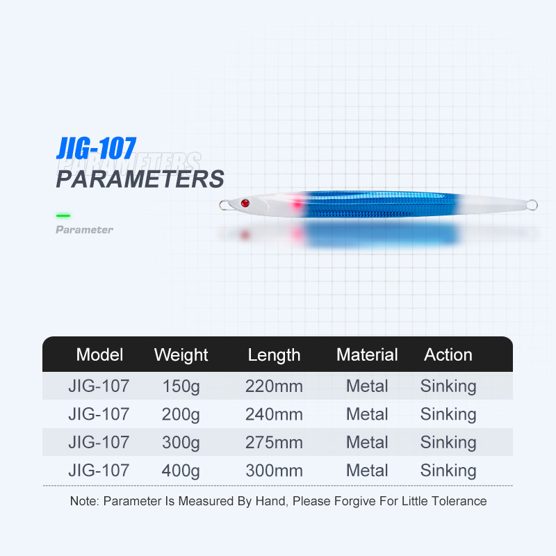 TEASER J107 150G-400G Fast-sin - Jigger Double Sided ulasan dan harga