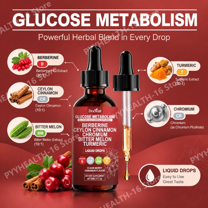 Berberine Liquid Drops with Be - Bitters Bottle Set ulasan dan harga