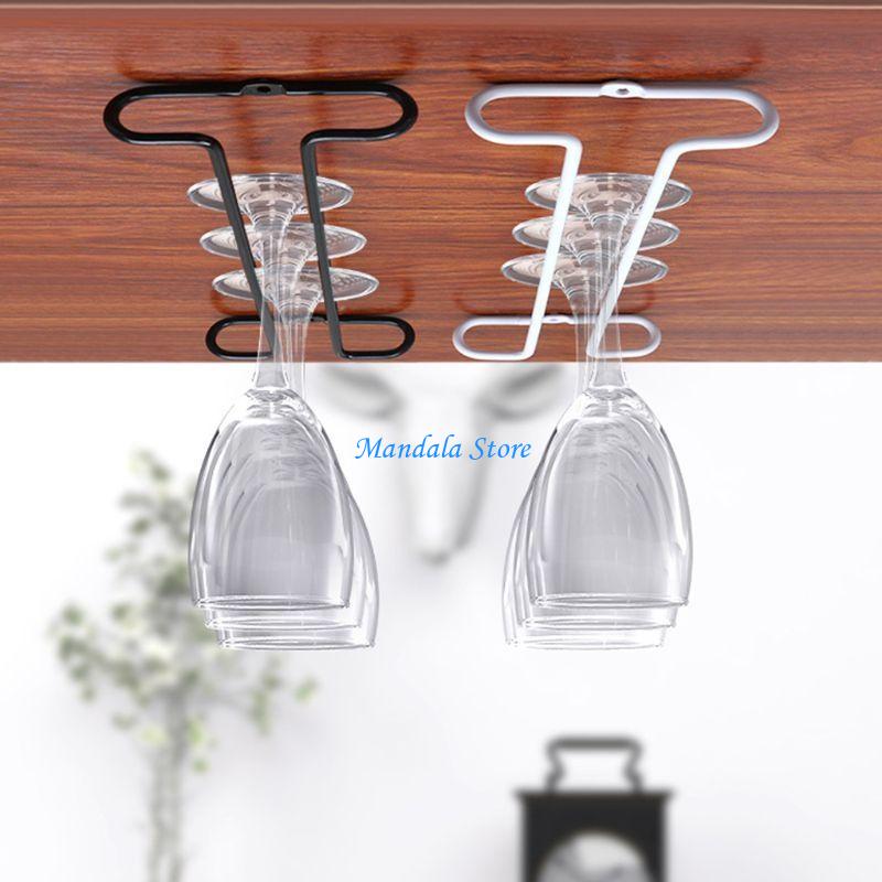 U2JC Wine Glass Rack Under Cab - Home Bar And Cabinet ulasan dan harga