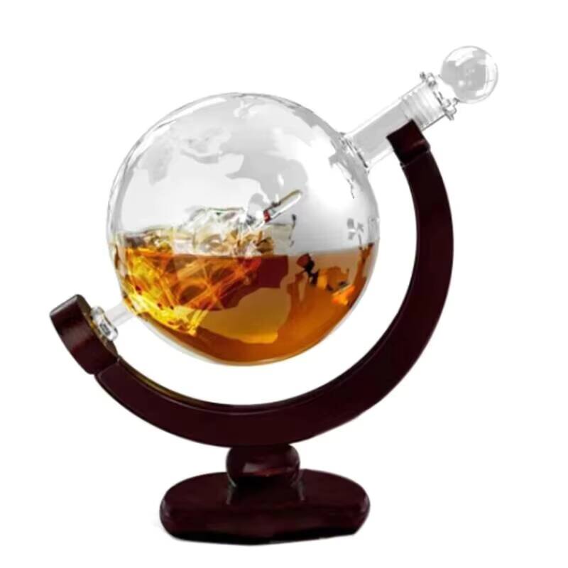 Hot 850ML Globe Whiskey Decant - Decanter Globe Set ulasan dan harga